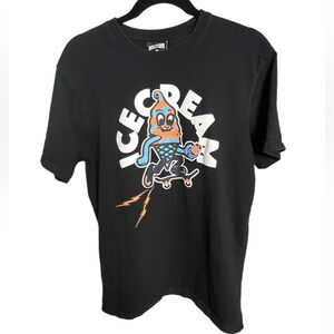 Icecream BBC Billionaire Boys Club Men's Size M Skateboard Black T-Shirt
